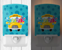 Load image into Gallery viewer, Monster School Bus Ceramic Night Light BB8862CNL