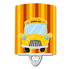 Load image into Gallery viewer, Back to School Bus Ceramic Night Light BB8868CNL
