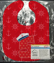 Load image into Gallery viewer, Nautical Month 5 Baby Bib BB8876BIB