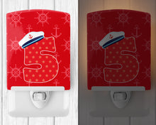 Load image into Gallery viewer, Nautical Month 5 Ceramic Night Light BB8876CNL