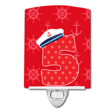 Load image into Gallery viewer, Nautical Month 5 Ceramic Night Light BB8876CNL