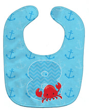 Load image into Gallery viewer, Nautical Month 8 Baby Bib BB8879BIB