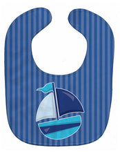 Load image into Gallery viewer, Nautical Sailboat Baby Bib BB8883BIB