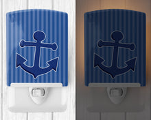 Load image into Gallery viewer, Nautical Anchor Ceramic Night Light BB8886CNL
