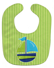 Load image into Gallery viewer, Nautical Sailboat Baby Bib BB8889BIB