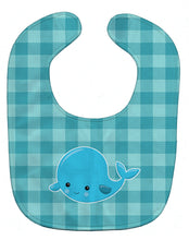 Load image into Gallery viewer, Nautical Whale Baby Bib BB8890BIB