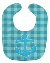 Load image into Gallery viewer, Nautical Anchor Baby Bib BB8892BIB