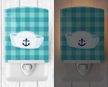 Load image into Gallery viewer, Nautical Navy Hat Ceramic Night Light BB8893CNL