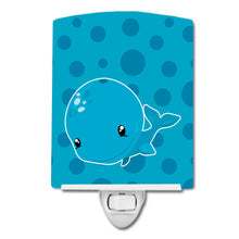 Load image into Gallery viewer, Nautical Whale Ceramic Night Light BB8896CNL