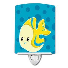 Load image into Gallery viewer, Nautical Tropical Fish Ceramic Night Light BB8899CNL