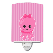 Load image into Gallery viewer, Nautical Pink Octopus #1 Ceramic Night Light BB8905CNL