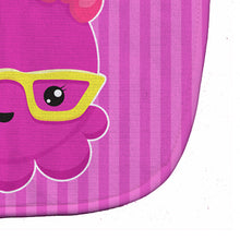 Load image into Gallery viewer, Nautical Pink Octopus with Glasses Baby Bib BB8909BIB