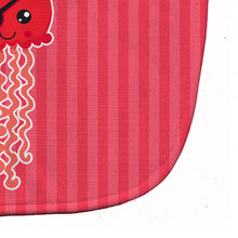 Load image into Gallery viewer, Nautical Pirate Jellyfish Red Baby Bib BB8914BIB