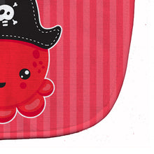 Load image into Gallery viewer, Nautical Pirate Octopus Red Baby Bib BB8918BIB