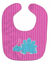 Load image into Gallery viewer, Dinosaur Pink Baby Bib BB8925BIB