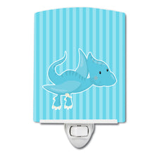 Load image into Gallery viewer, Dinosaur Blue #2 Ceramic Night Light BB8926CNL