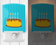 Load image into Gallery viewer, Birthday Cake Ceramic Night Light BB8939CNL