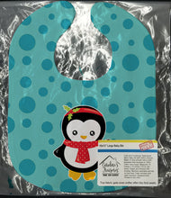 Load image into Gallery viewer, Christmas Penquin Baby Bib BB8941BIB