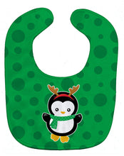 Load image into Gallery viewer, Christmas Penquin Reindeer Baby Bib BB8944BIB