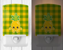 Load image into Gallery viewer, Pineapple Smily Face Ceramic Night Light BB8958CNL
