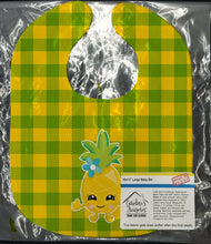 Load image into Gallery viewer, Pineapple Girl Face Baby Bib BB8961BIB