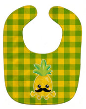 Load image into Gallery viewer, Pineapple Moustache Face Baby Bib BB8962BIB