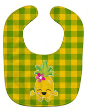 Load image into Gallery viewer, Pineapple Girl Laughy Face Baby Bib BB8963BIB