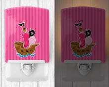 Load image into Gallery viewer, Pirate Ship Pink Ceramic Night Light BB8970CNL