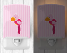 Load image into Gallery viewer, Pirate Parrot Pink Ceramic Night Light BB8971CNL