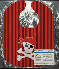 Load image into Gallery viewer, Pirate Skull and Cross Bones Baby Bib BB8975BIB
