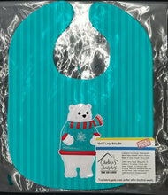 Load image into Gallery viewer, Polar Bear Baby Bib BB8985BIB