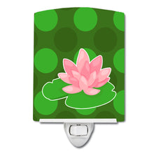 Load image into Gallery viewer, Frog Lily Pad Ceramic Night Light BB8994CNL