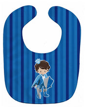 Load image into Gallery viewer, Prince Charming Brunette Baby Bib BB8999BIB