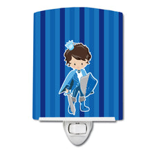 Load image into Gallery viewer, Prince Charming Brunette Ceramic Night Light BB8999CNL