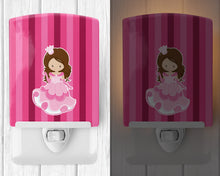 Load image into Gallery viewer, Princess Brunette Ceramic Night Light BB9004CNL
