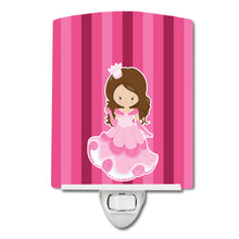 Load image into Gallery viewer, Princess Brunette Ceramic Night Light BB9004CNL