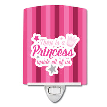 Load image into Gallery viewer, There is a Princess iside all of us Ceramic Night Light BB9006CNL