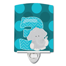 Load image into Gallery viewer, Zoo Month 3 Elephant Ceramic Night Light BB9010CNL