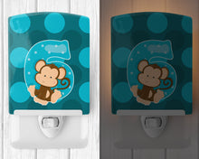Load image into Gallery viewer, Zoo Month 6 Monkey Ceramic Night Light BB9013CNL