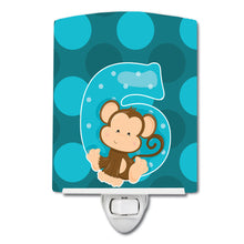 Load image into Gallery viewer, Zoo Month 6 Monkey Ceramic Night Light BB9013CNL