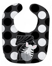 Load image into Gallery viewer, Zoo Month 7 Zebra Baby Bib BB9014BIB