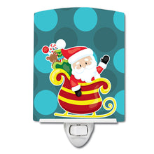 Load image into Gallery viewer, Christmas Santa Claus Sleigh Ceramic Night Light BB9023CNL