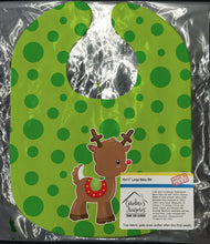 Load image into Gallery viewer, Christmas Reindeer Baby Bib BB9025BIB