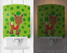 Load image into Gallery viewer, Christmas Reindeer #3 Ceramic Night Light BB9025CNL