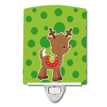 Load image into Gallery viewer, Christmas Reindeer #3 Ceramic Night Light BB9025CNL