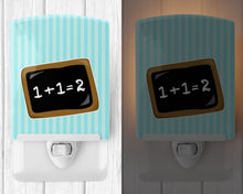 Load image into Gallery viewer, Back to School Math Ceramic Night Light BB9027CNL