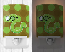 Load image into Gallery viewer, Back to School Worm Ceramic Night Light BB9031CNL