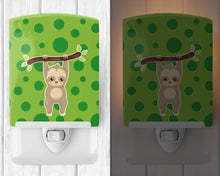 Load image into Gallery viewer, Sloth #2 Ceramic Night Light BB9033CNL
