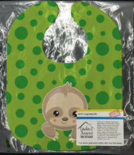 Load image into Gallery viewer, Sloth Paws Baby Bib BB9035BIB
