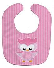 Load image into Gallery viewer, Girl Bird on Pink Baby Bib BB9047BIB